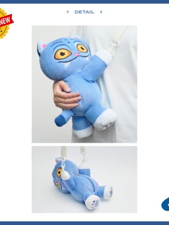 Plush Character Backpack Crossbody Bag Limited Edition Seoul Pop-up